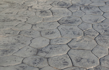 Steinboden Textur mit risse und Muster als Hintergrund f&uuml;r Composing