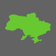 Fototapeta na wymiar map of Ukraine