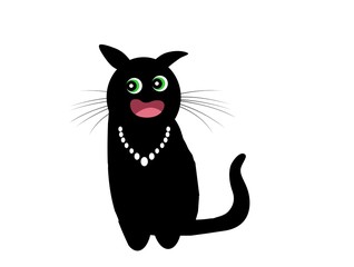 illustration of a cat