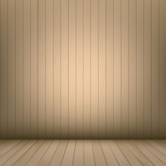 Brown wooden textured background. Empty wooden background for presentation product. Vector