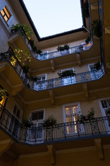 Obraz premium Old building, Budapest