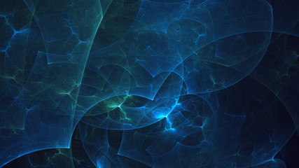 Fractal 3D rendering abstract light surreal background