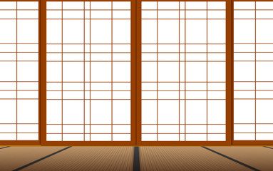 indoor Japanese room in the house