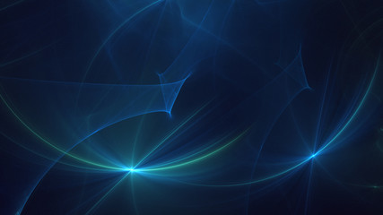 Fractal 3D rendering abstract light surreal background