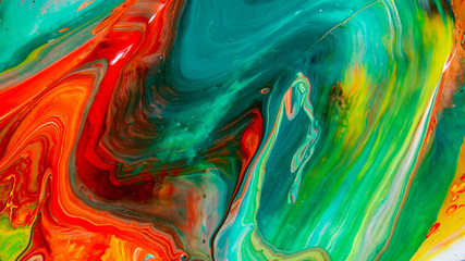 Abstract background of acrylic color