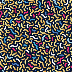 color abstract seamless pattern. vector gold decorative background 