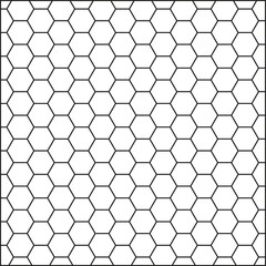 pattern of the hexagonal backgrounds in flat