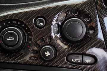 Modern car's interior design