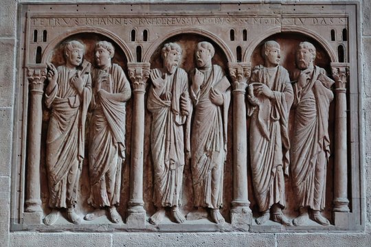 Apostel-Relief, M&uuml;nster, Basel