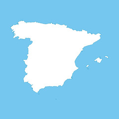 map of Spain