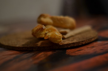 Still life photography of food. Dessert.
