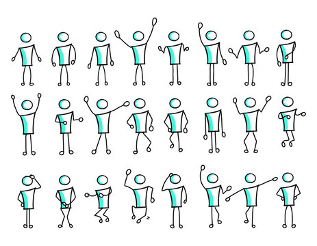 Square People - Sketch Note Doodle Kit