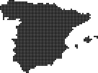 Fototapeta na wymiar map of Spain