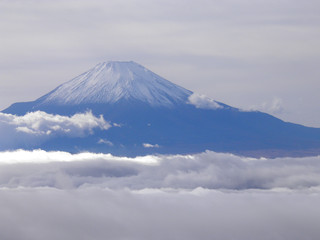 塔ノ岳から見た富士山
