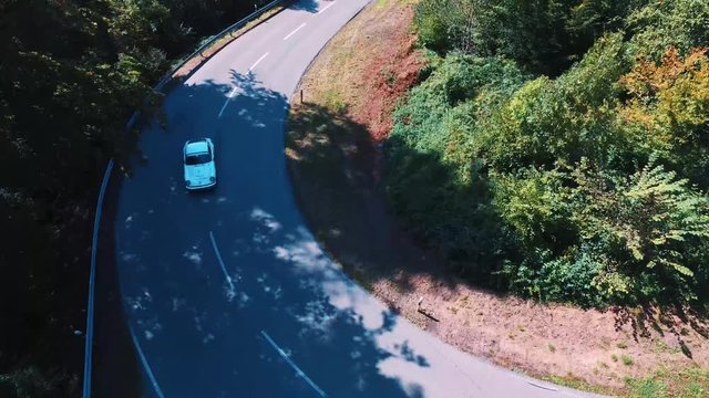 Eggberg Classic Car Rallye 2019 4k stock footage by Nicals Dreier Creative