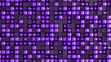 Interior pattern, architectural background. 3d illustration, 3d rendering.