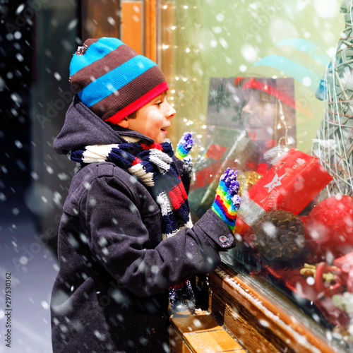 Image result for kid window shopping