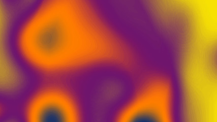Naklejka premium Blurred multicolored background abstraction with yellow orange and purple.