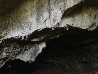 view of the cave, the cave is located on a peninsula not far from Marmaris, Turkey