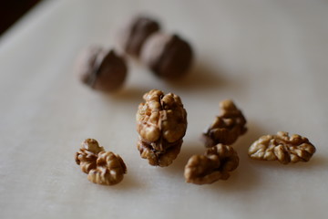 chocolate and nuts