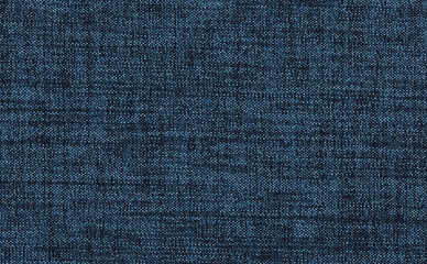 Closeup navy blue color fabric sample texture backdrop.Strip line dark blue,indigo blue colors...