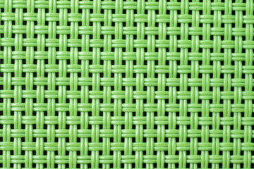 Green wicker background