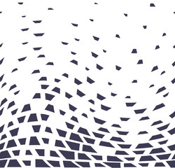 Grunge halftone geometric background pattern design.