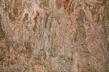 Ancient cave wall suitable as a background - close-up