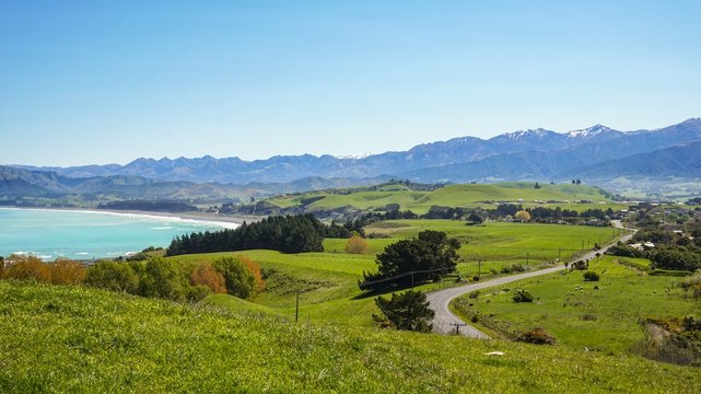 The Kean Viewpoint in Kaikoura, New Zealand (Lookout Track)