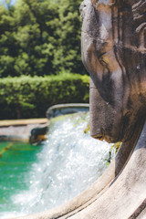 Naklejka na ściany i meble Fountains in the Reggia di Caserta, Italy