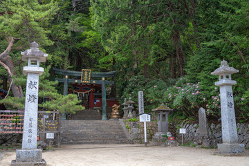日光二荒山神社 中宮祠 登拝口