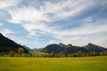Berglandschaft Tannheimer Tal Südtirol Herbst