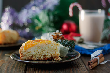 A christmas cake