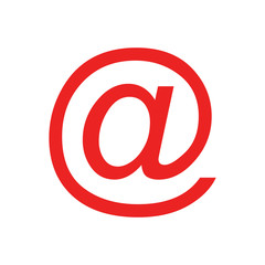 E-mail symbol und Hintergrund