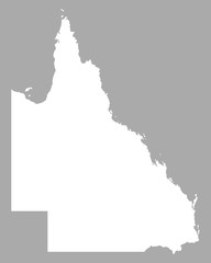 Karte von Queensland