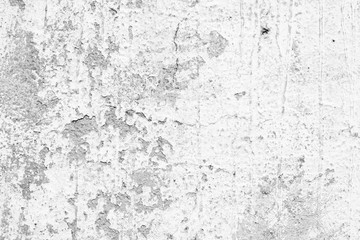 Texture of a concrete wall with cracks and scratches which can be used as a background