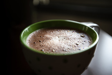 cup of hot chocolate