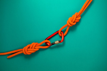 Equipment for climbing and mountaineering.