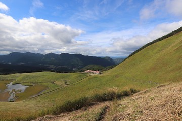 Obraz premium 曽爾高原のすすき