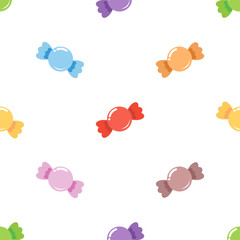 Colorful candy pattern