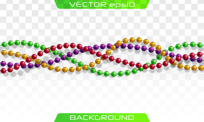 Multicolored beautiful chain  © ikril