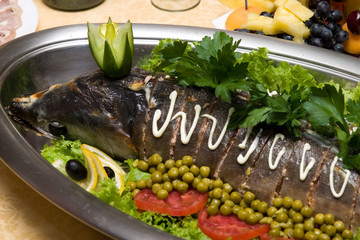 Fish with vegetables
