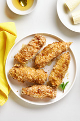 Deep fried bananas