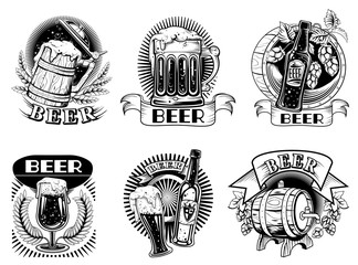 Beer icons or badges