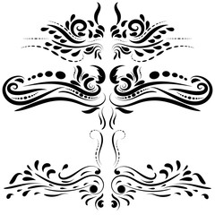 Fototapeta premium Vintage baroque frame
