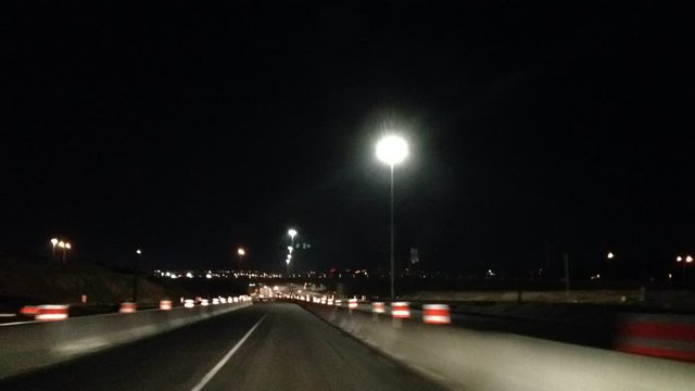 conduire de nuit