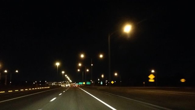conduire de nuit