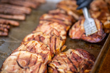 pictures with Food from a Romanian street food festival