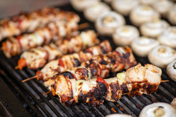 pictures with Food from a Romanian street food festival