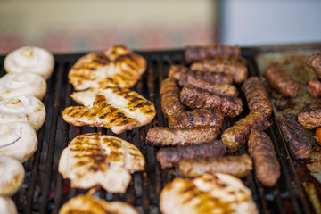 pictures with Food from a Romanian street food festival